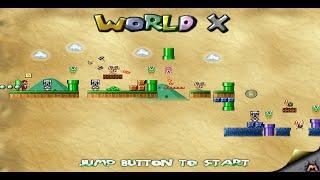 Mario Forever Letter World Series World X  by TheMarioVariable