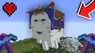  This Giant Happy Ghast SAVED Me... [Minecraft Hardcore]