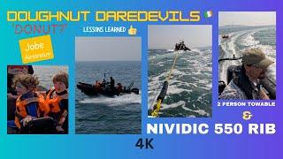 RIB Adventures  EP9 4K Towing a Doughnut / Donut with a RIB, 3D tender Nividic 550, Suzuki DF 100