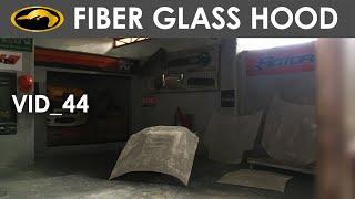 How to Make a Fiberglass Car Hood - garage diorama