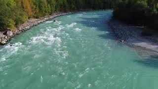 Austria, Tirol. Video from drone. Phantom 4 pro