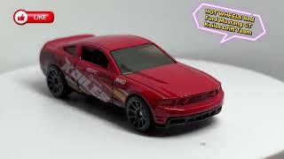 HOT WHEELS Red Ford Mustang GT Koiles Drift Team