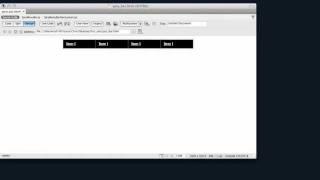 Dreamweaver - Spry 08 - Create Space Between Cells