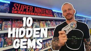 10 Must Play Super Nintendo SNES Hidden Gems!