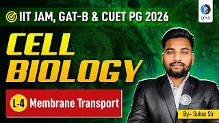 𝐂𝐄𝐋𝐋 𝐁𝐈𝐎𝐋𝐎𝐆𝐘 | 𝐌𝐞𝐦𝐛𝐫𝐚𝐧𝐞 𝐓𝐫𝐚𝐧𝐬𝐩𝐨𝐫𝐭 𝐋-𝟒 | 𝐈𝐈𝐓 𝐉𝐀𝐌, 𝐆𝐀𝐓-𝐁 & 𝐂𝐔𝐄𝐓 𝐏𝐆 𝟐𝟎𝟐𝟔 | 𝐈𝐅𝐀𝐒