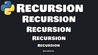 Learn RECURSION in 5 minutes! 