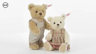 Steiff 007170 Teddybär Ben und Mila Geschwister Set