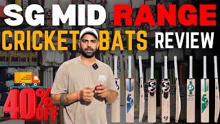 SG Mid Range Cricket Bats | Best Cricket Gear Online - C2 Cricket Hub Karnal
