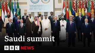 Saudi summit: Leaders meet to discuss Middle East conflicts | BBC News