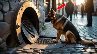 The Dog Looked Into the Sewer Every Day – People Were Shocked When They Opened the Hatch