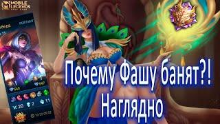 Фаша в соло с фидерами на Миф славе Wonderbelka Mobile legends