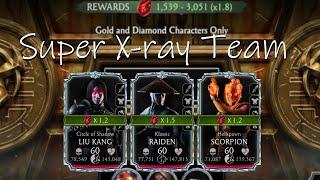 Super X-Ray Team for Krypt Elder | Krypt Elder Full Gameplay | MK Mobile