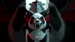 Evil Panda Talking To You #horror #ai #demon #creepy #spooky #evil #devil #demonic