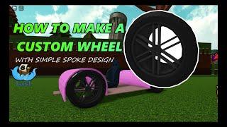 How to make a custom wheel -with simple spoke design- | Build a boat for treasure