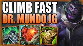 THIS IS HOW YOU CAN USE THE POWER OF DR MUNDO JUNGLE TO ESCAPE LOW ELO FAST! League of Legends Guide