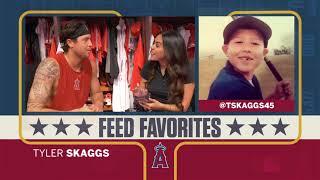 Taylor Felix Insta-stalks Tyler Skaggs | Feed Favorites