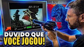 Jogos obscuros do Godzilla que você nunca jogou