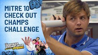 Mitre 10 Check Out Champs Challenge | The Inspired Unemployed (Impractical) Jokers | Channel 10