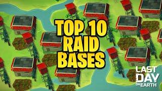 TOP 10 RAID BASE (RICH BASES) 2024 IN LDOE | Last Day on Earth: Survival