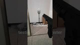 AKgelblaster.com JINGJI SR16 gel blaster testing on shooting performance #short