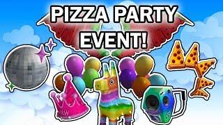 HOW TO GET ALL PRIZES IN ROBLOX PIZZA PARTY EVENT! Roblox Event 2019