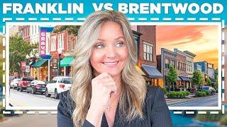 Living in Franklin TN vs. Brentwood TN | Best Nashville Neighborhood to buy a home | Nashville Homes