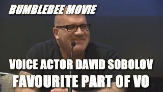 Transformers Voice Actor David Sobolov on his Favourite Part of Voice Acting (Bumblebee Blitzwing).