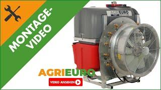 Montagevideo Sprühgerät für Traktoren mit Anschluss Gray Agrieuro Top-Line - 200 l - Pumpe AR503