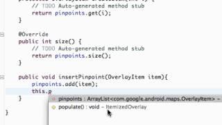 Android Application Development Tutorial - 140 - Creating a Custom pinpoint