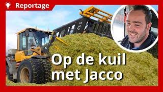 Op de maiskuil rijden is voor Jacco zowel werk als hobby