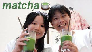 TRYING MATCHA SPOTS IN SINGAPORE  *tasting and reviews* | bestie escapades