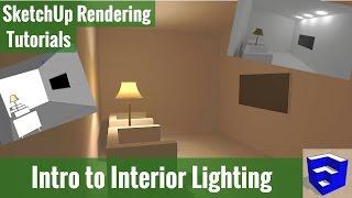 Rendering in SketchUp - Intro to Interior Lighting