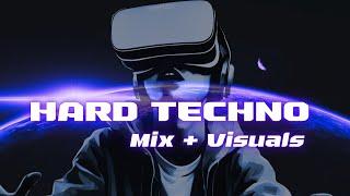 Hard Techno Rave Mix Vol. 2 | 145 - 160 bpm | Amazing Visuals | August 2024 |  By Ken Davour