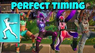 Fortnite Perfect Timing - Kindness Punk Dance (Stupid Love Emote )