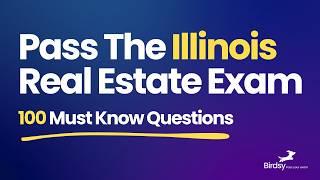 Illinois Real Estate Exam 2024: 100 Must-Know Questions & Answers