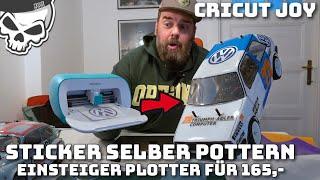 Vinyl Folien Sticker Plottern mit dem Cricut Joy für RC Modellbau Unboxing und Test plus Anleitung