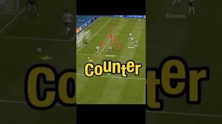 How to score a quick goal in H2H fifa mobile | counter attack goal fifa mobile | #fifamobile