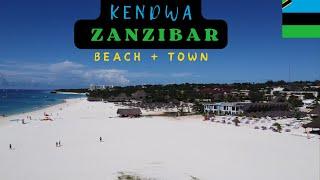 Kendwa Beach, Zanzibar  is impressive and walk in town