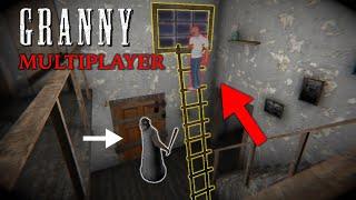 How to escape GRANNY with a ladder! 🫢 | NEW Escape 2023 Granny Multiplayer