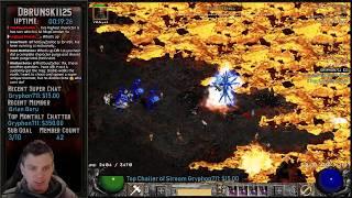 Diablo 2 - Mastering the Hammerdin - MF'ing the River of Flame !!  01/28/2019