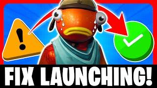 How To FIX FORTNITE Not Launching On PC (2024) - Fix Fortnite Launch Error (PS4, PS5, Xbox, Switch)