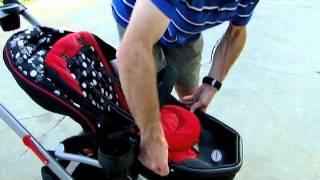 Kolcraft Contours Options 3 Wheel Stroller Demo