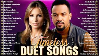 The Best Old Duet Love Songs Playlist  Classic Duet Songs Male and Female 80s 90s