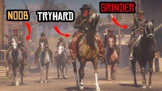 7 Types of Players in red dead online