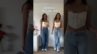 BERSHKA HAUL // Links in description ⬇️ #shorts #bershka #bershkahaul #fashion #outfits