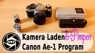 Canon Ae-1 Program Analog Kamera: Laden, Entlanden & PIMPEN!