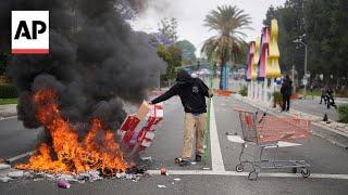 Tension in Paramount on second day of Los Angeles area protests