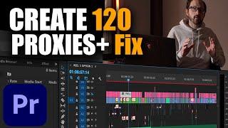 How to use 120fps Proxies in Premiere Pro CC | Shutter Encoder Tutorial