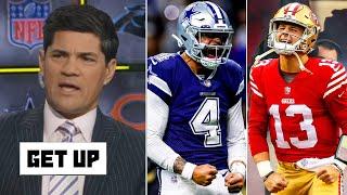 GET UP | Brock Purdy will bury Dak & Cowboys in HELL - Tedy Bruschi credits 49ers will win at home