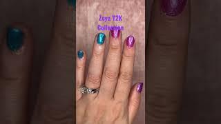 Zoya Y2K Collection Nail Swatches…I’m obsessed! #nails #nailpolish #zoya #millennials